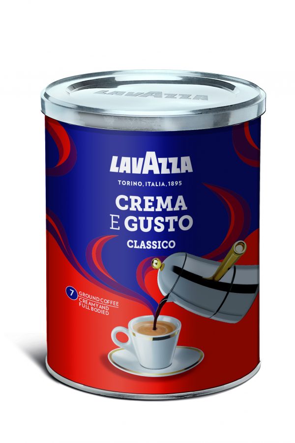Кафе LAVAZZA CREMA E GUSTO метална кутия